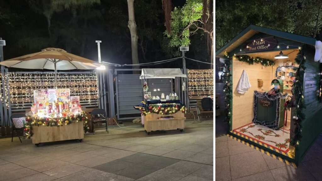 【本報訊】由康樂及文化事務署主辦、保良局承辦的「維多利亞公園文化創意藝術市集」(V Mart)正式於12月12日開幕試行,並於聖誕節期間推出首個主題「童話聖誕」市集。V Mart設於銅鑼灣維園噴水池廣場及南亭廣場,為政府「發展旅遊熱點工作組」九大旅遊熱點之一,預計活動將持續至2026年11月底。