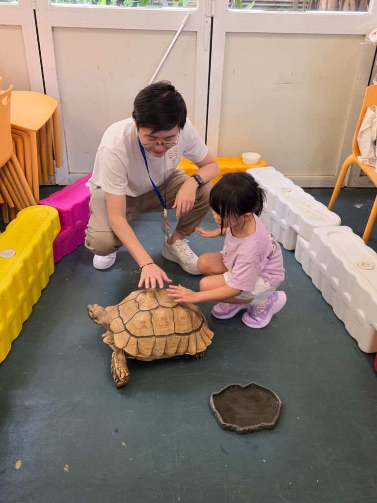 由葵青區家長教師會聯會主辦,葵涌區小學校長會、青衣區小學校長會及荃灣及葵青區幼稚園校長會協辦的「2026葵青區幼稚園及小學嘉年華」,於2026年9月5日(星期六)假棉紡會中學舉行。中華傳道會呂明才小學(呂小)於活動中設置「爬爬樂園(PaPa Place)—流動教室」特色攤位,透過學生生命大使示範動物實地照顧、介紹校本生命教育繪本及照顧指南等方式,向區內幼稚園生、小學生、家長及公眾人士分享尊重生命、關愛自然及承擔照顧責任的重要訊息。